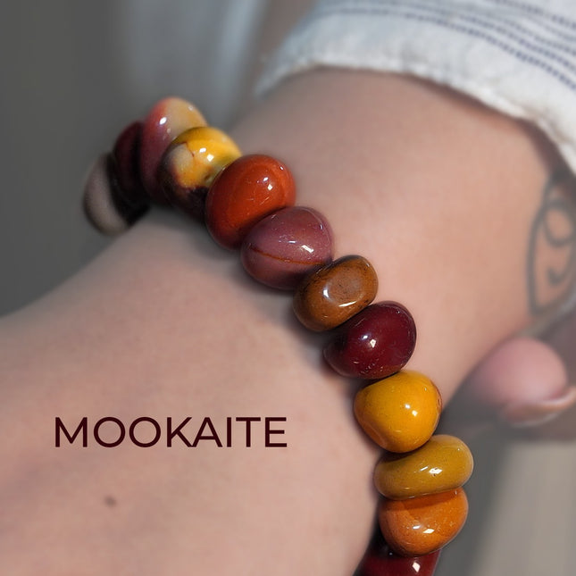 Mookaite Tumble Bracelet — Embrace Grounded Strength & Inspired Changele