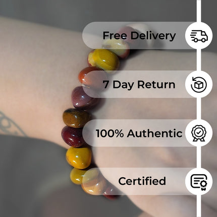 Mookaite Tumble Bracelet — Embrace Grounded Strength & Inspired Changele
