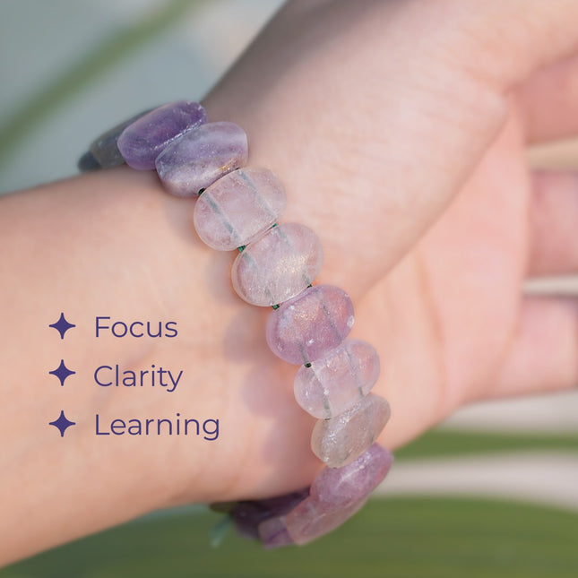 Multi Fluorite Designer Beads – The Stone of Focus, Flow & Chakra Harmony