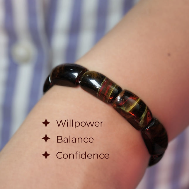 Multi Tiger Eye Designer Beads – The Stone of Courage, Balance & Power