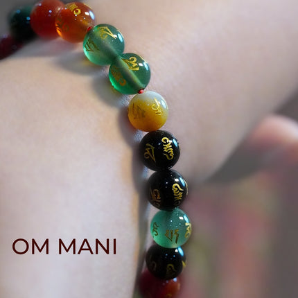 Mixed Bracelets– OM MANI