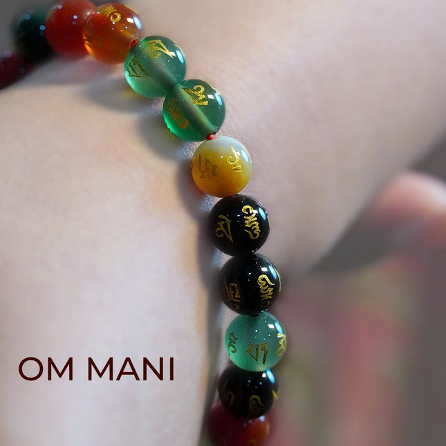 Mixed Bracelets– OM MANI