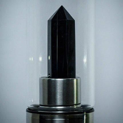 Black Tourmaline Crystal Bottle