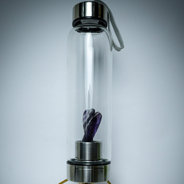 Amethyst Angel Bottle