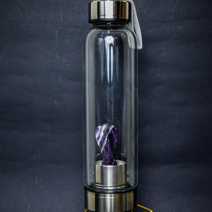 Amethyst Angel Bottle