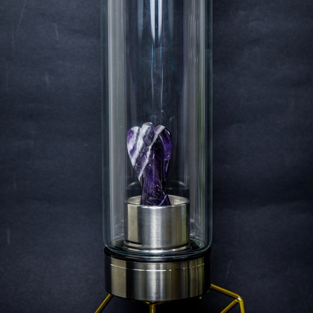 Amethyst Angel Bottle