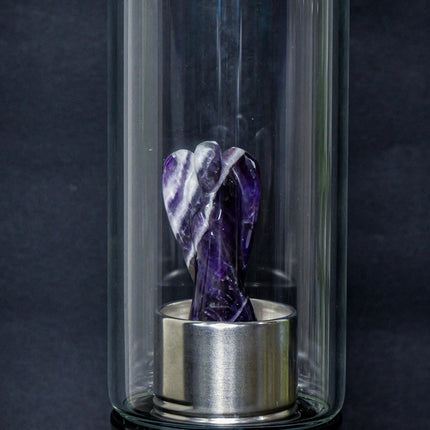 Amethyst Angel Bottle