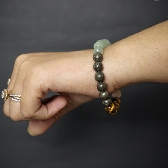 Money Magnet Round Beads Bracelets
