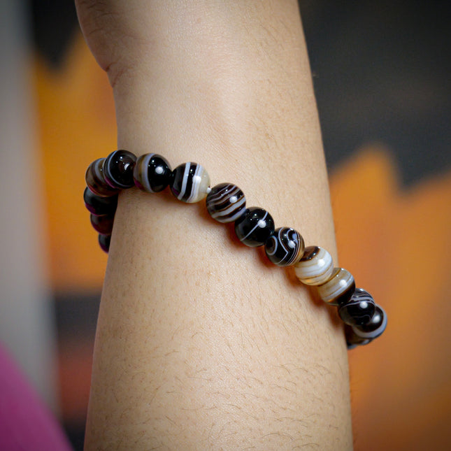 Sulemani Hakik Round Beads Bracelet