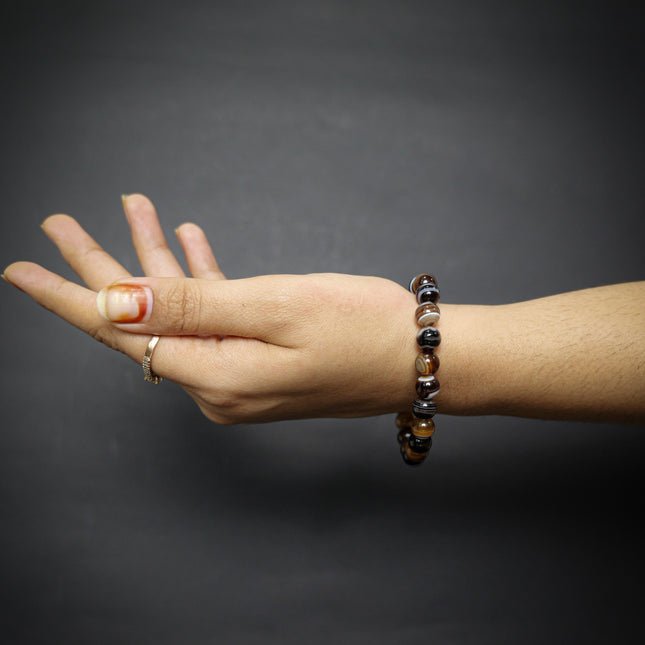 Sulemani Hakik Round Beads Bracelet