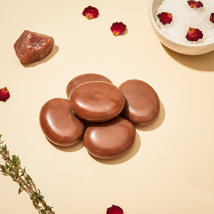 Red Aventurine Palm Stone