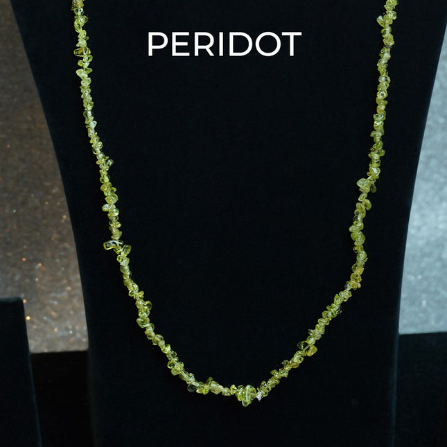 Peridot Chips Mala
