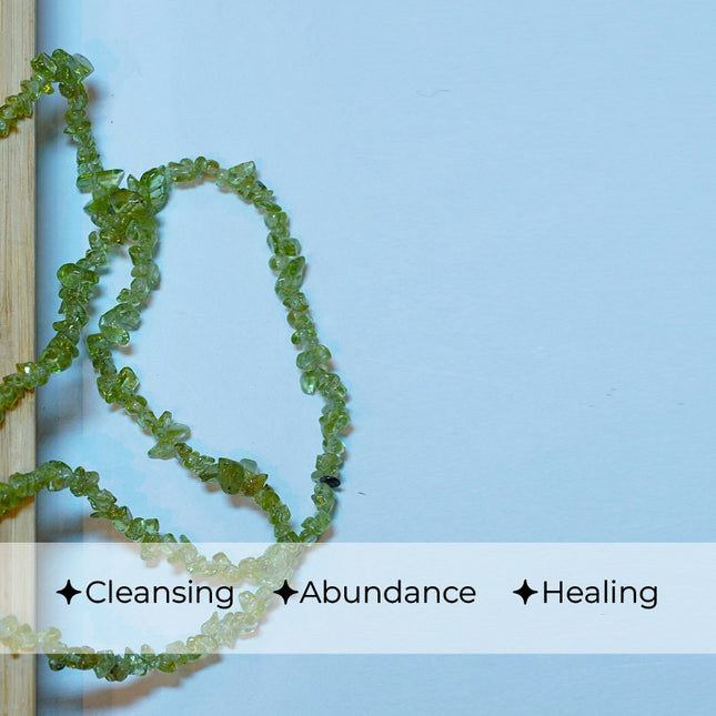 Peridot Chips Mala