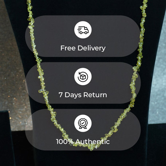 Peridot Chips Mala