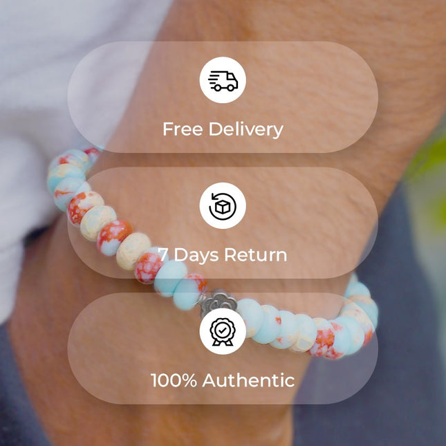 Peruvian Opal Wati Bracelet — Embrace Calm, Clarity & Spiritual Healing
