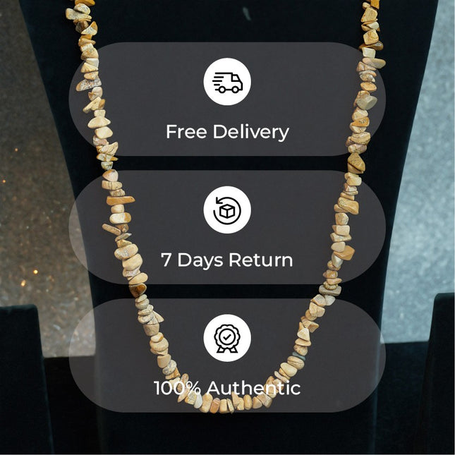 Picture Jasper Chips Mala