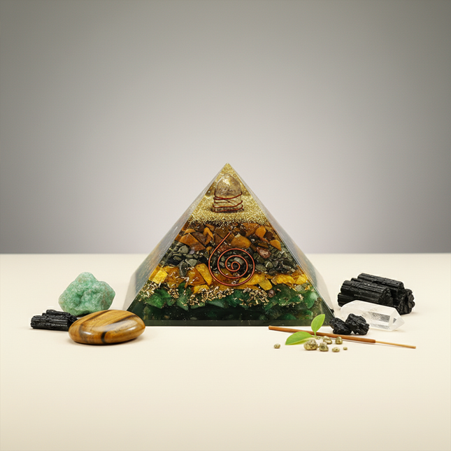 Money Magnet Pyramid With Self Charging Pyramid Combo