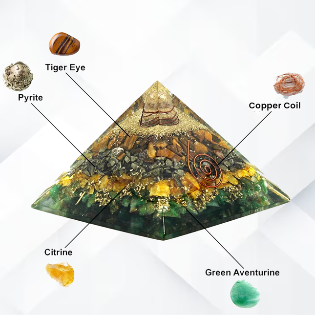 Money Magnet Pyramid With Self Charging Pyramid Combo