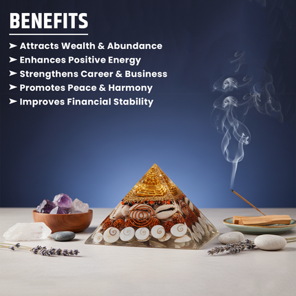 Dhan Laxmi Pyramid With Charging Plate Combo