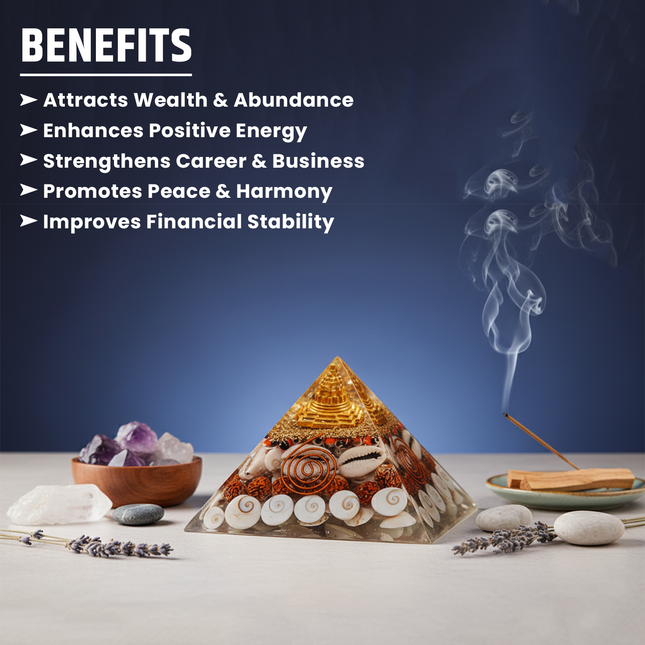 Dhan Laxmi Pyramid With Charging Plate Combo