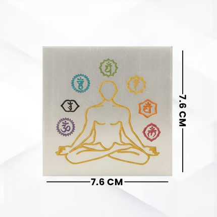 Pyrite Gomtichakra Pyramid With Super Charger Plate Combo