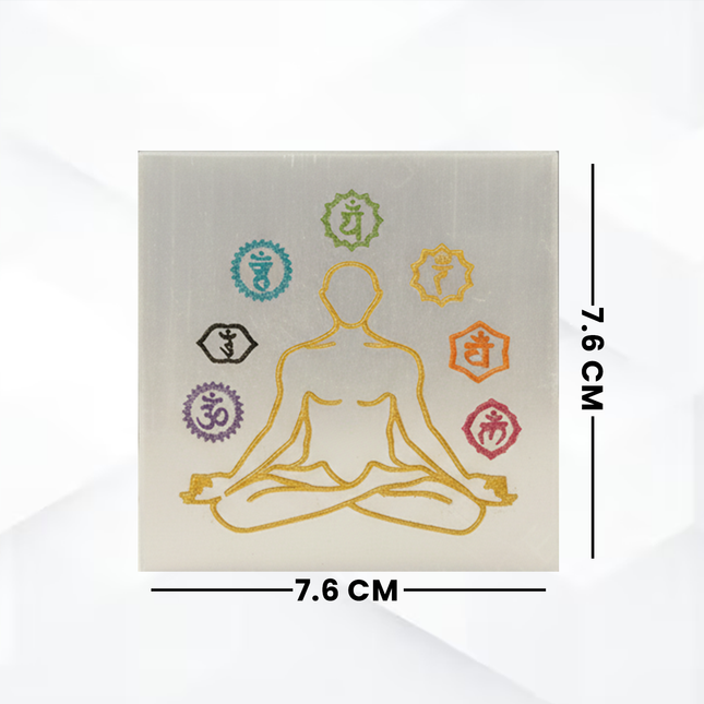 Pyrite Gomtichakra Pyramid With Super Charger Plate Combo