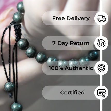 Pyrite Single Dori Bracelet – Strength &amp; Confidence in Style