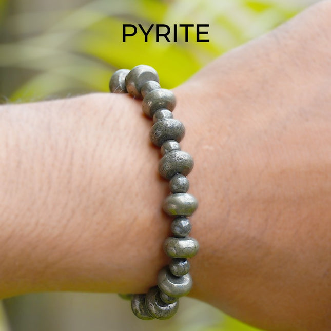 Pyrite Wati Bracelet  – Confidence, Abundance & Protection