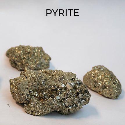 Natural Pyrite Cluster