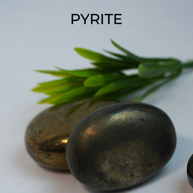 Pyrite Palm Stone