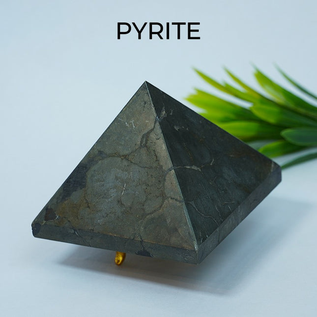 Pyrite Pyramid – Stone of Protection & Prosperity