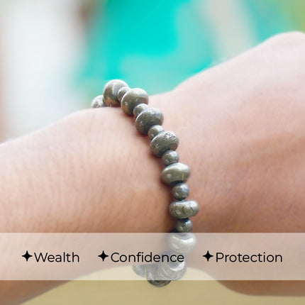 Pyrite Wati Bracelet  – Confidence, Abundance & Protection