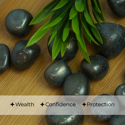Pyrite Tumble Natural  Stones – Manifest Wealth, Confidence & Protection