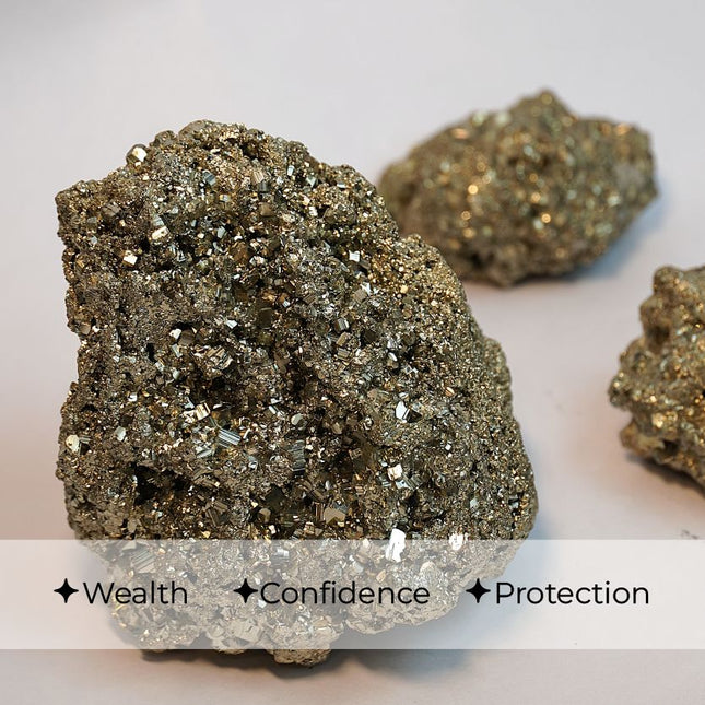 🪙 Natural Pyrite Cluster