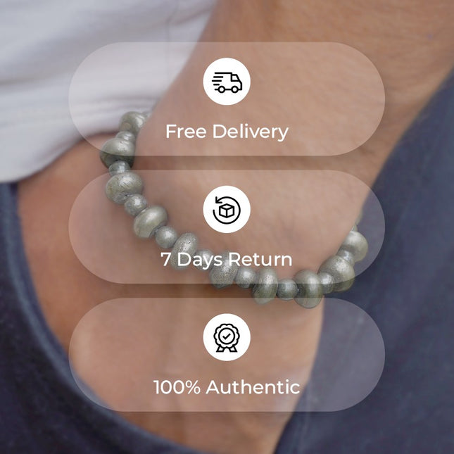 Pyrite Wati Bracelet  – Confidence, Abundance & Protection