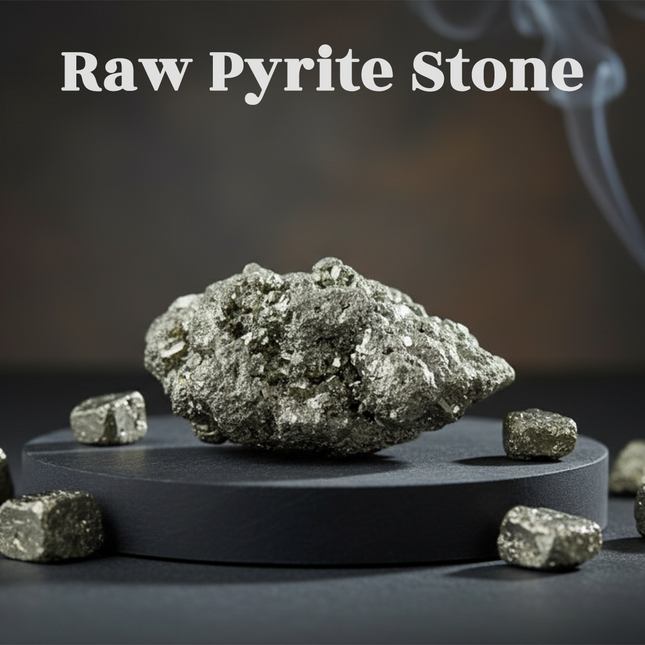 Natural Pyrite Cluster