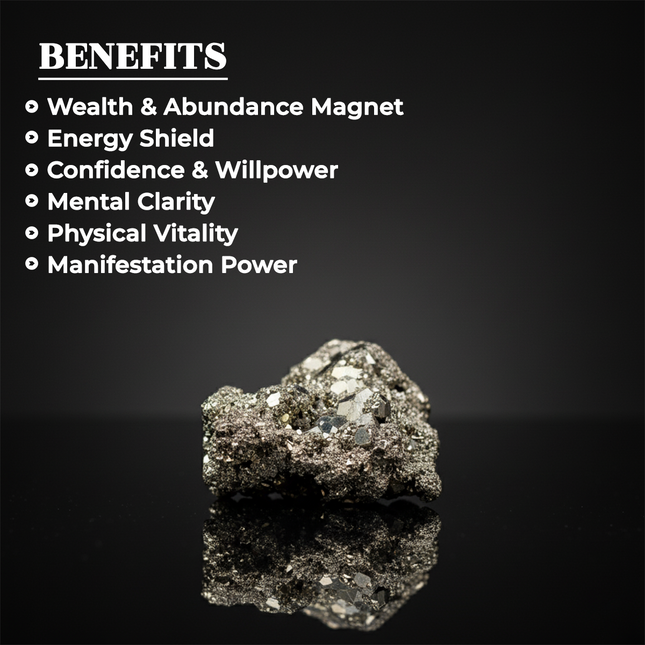 Natural Pyrite Cluster