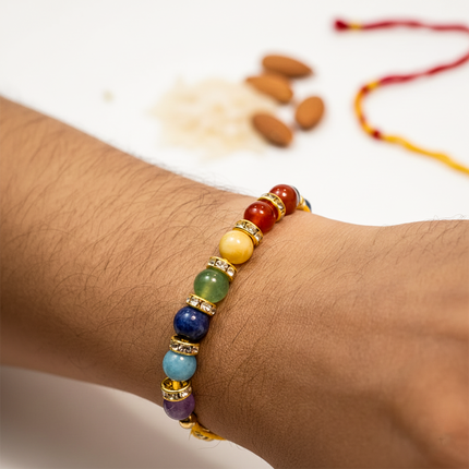 7 Chakra Energy Rakhi (Root to Crown)