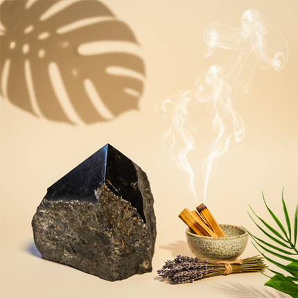 Black Obsidian Raw Points