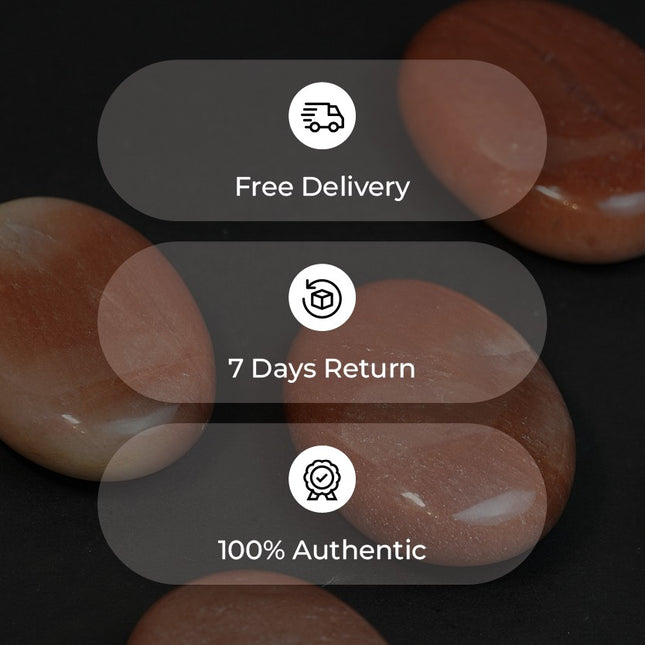🔥 Red Aventurine Palm Stone
