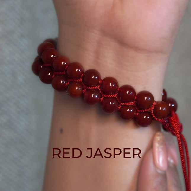 Red Jasper Double Dori Bracelet
