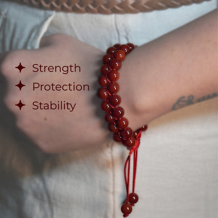 Red Jasper Double Dori Bracelet