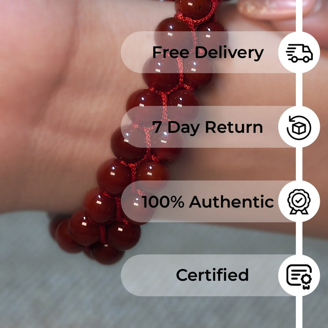 Red Jasper Double Dori Bracelet