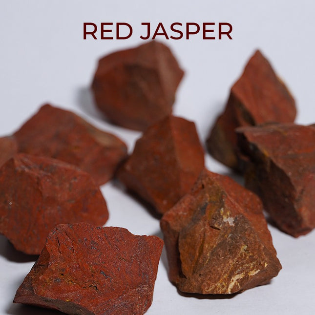 Red Jasper Raw Stone – The Stone of Stability, Strength & Grounding