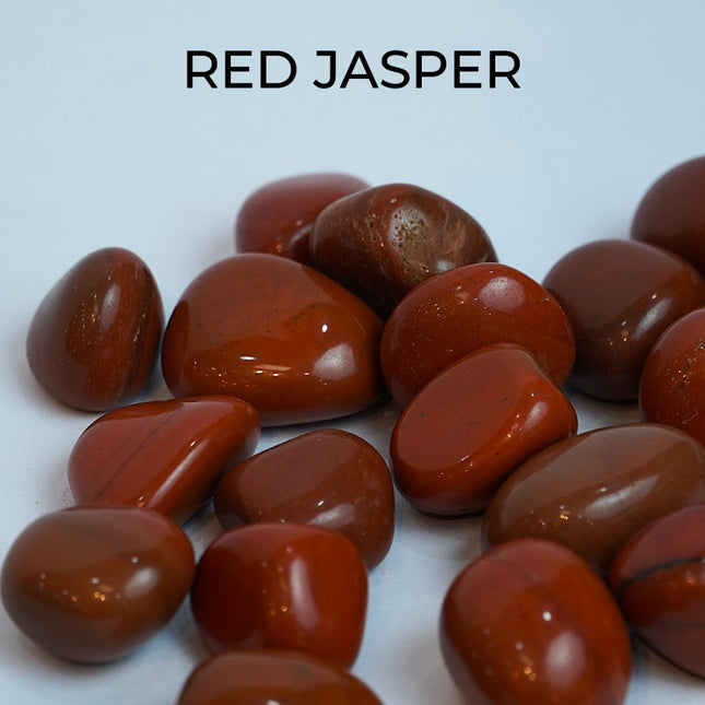 Natural Red Jasper Tumble Stones
