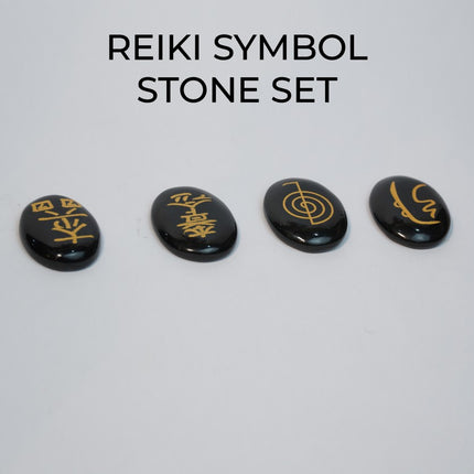 Reiki Symbol Stone Set (4-Piece Crystal Set)