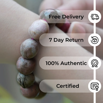 Rhodonite Tumble Bracelet
