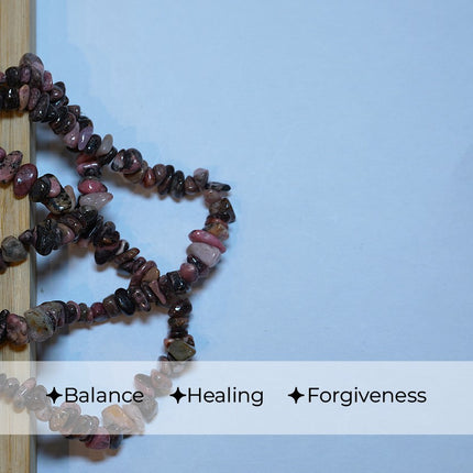 Rhodonite Chips Mala