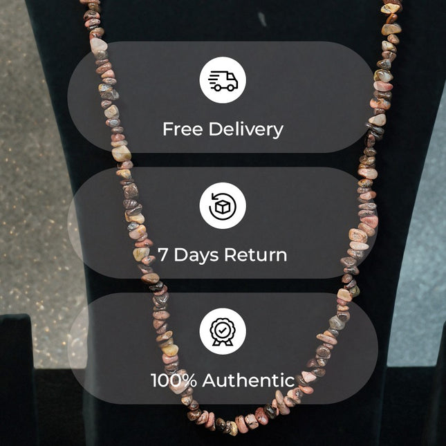 Rhodonite Chips Mala