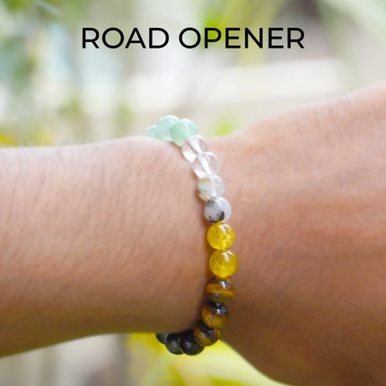 Road Opener Round Beads Bracelet